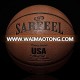 2017 YONO office promotional leather basketball wholesale basketball custom basketball