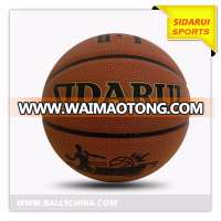 High quality Custom color and logo PU basketball ball