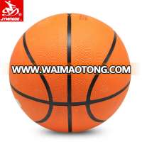 Size 6 school rubber basketball natural for students