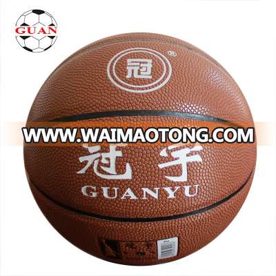 New style hot sale inflatable ball size 7  PU basketball ball for training  custom and  in stock