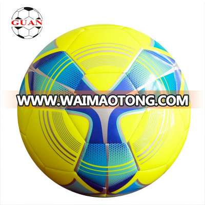 Factory wholesale high quality size 5 TPU outdoor football  match soccer ball