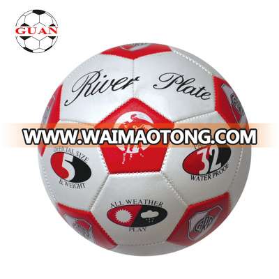 Official size 5  soccer ball customized logo design  machine stitched  football waterproof  soccer ball