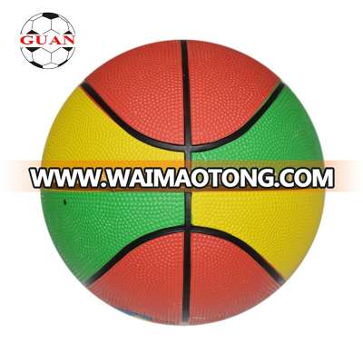 Cheap price OEM Rubber material mini size children toy basketball