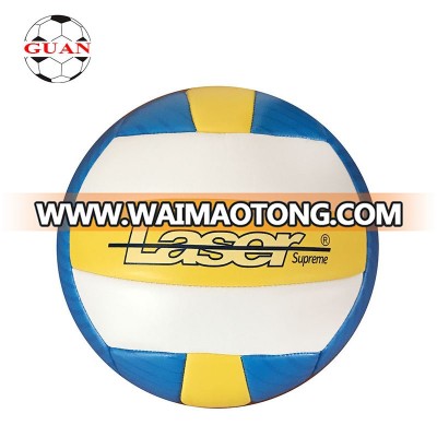 size 5 cheap price PVC machine stitched volleyball/custom volleyballs