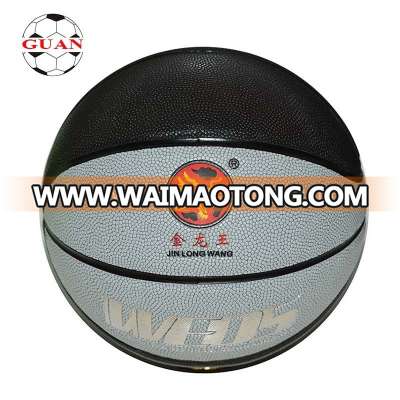 Official size and weight basketball size 7,color rubber basket ball