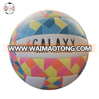 China factory size 5 pvc foam volleyball ball size for adults