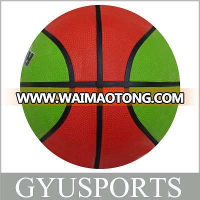 High quality rubber basketball, wholesale indoor and outdoor training game ball