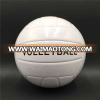 Universal Match Training Volleyball White Custom Voleibol Ball