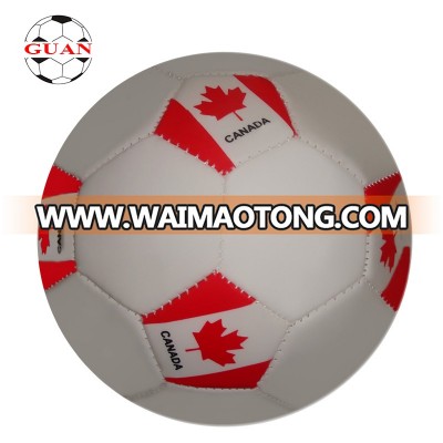 customized logo printing  promotional  cheap size 5 pvc  football machine stitched soccer ball